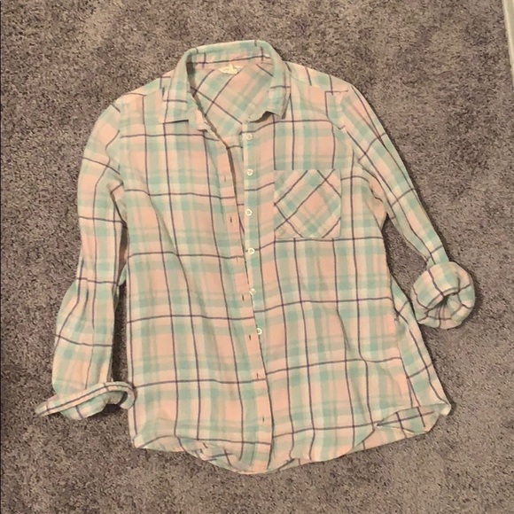 Button up plaid shirt - Picture 1 of 1